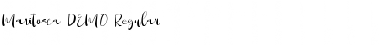 Download Maritosca DEMO Font Download Maritosca DEMO Font