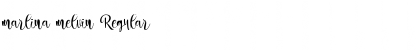 Download marlina melvin Font Download marlina melvin Font