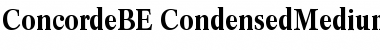 Download ConcordeBE-CondensedMedium Font Download ConcordeBE-CondensedMedium Font