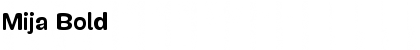 Download Mija Font Download Mija Font