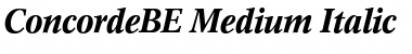 Download ConcordeBE-Medium Font Download ConcordeBE-Medium Font