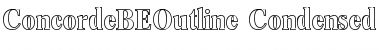 Download ConcordeBEOutline-Condensed Font Download ConcordeBEOutline-Condensed Font