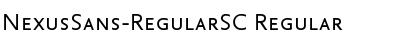 Download NexusSans-RegularSC Font Download NexusSans-RegularSC Font