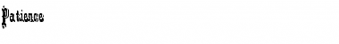 Download Patience Font Download Patience Font