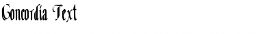 Download Concordia Text Font Download Concordia Text Font