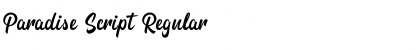 Download Paradise Script Font Download Paradise Script Font