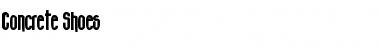 Download Concrete Shoes Font Download Concrete Shoes Font
