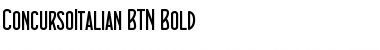 Download ConcursoItalian BTN Font Download ConcursoItalian BTN Font