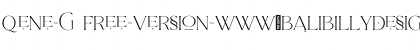 Download Qene-G Font Download Qene-G Font