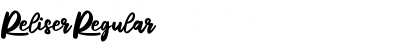 Download Reliser Font Download Reliser Font