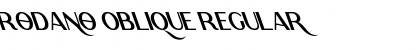 Download Rodano Oblique Font Download Rodano Oblique Font