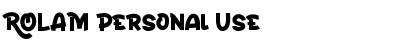 Download ROLAM Font Download ROLAM Font