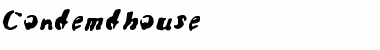 Download Condemdhouse Font Download Condemdhouse Font