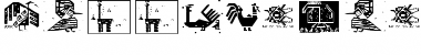 Download PatternsAnimals Font Download PatternsAnimals Font