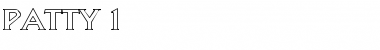 Download Patty 1 Font Download Patty 1 Font