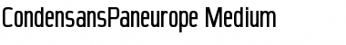 Download CondensansPaneurope-Medium Font Download CondensansPaneurope-Medium Font