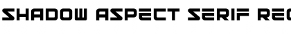 Download Shadow Aspect Serif Font Download Shadow Aspect Serif Font