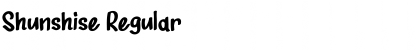 Download Shunshise Font Download Shunshise Font