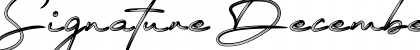 Download Signature December Font Download Signature December Font