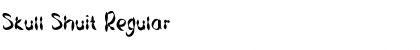 Download Skull Shuit Font Download Skull Shuit Font