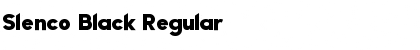 Download Slenco Black Font Download Slenco Black Font
