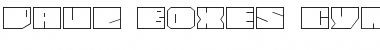 Download Paul BOXES Cyr Font Download Paul BOXES Cyr Font