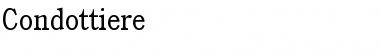 Download Condottiere Font Download Condottiere Font
