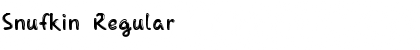 Download Snufkin Font Download Snufkin Font