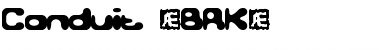 Download Conduit (BRK) Font Download Conduit (BRK) Font