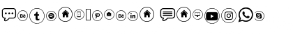 Download Sosmed_phone Font Download Sosmed_phone Font