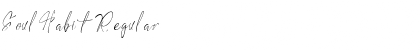 Download Soul Habit Font Download Soul Habit Font