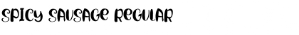 Download Spicy Sausage Font Download Spicy Sausage Font