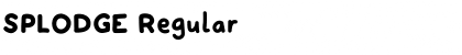 Download SPLODGE Font Download SPLODGE Font