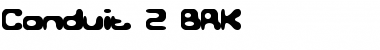 Download Conduit 2 BRK Font Download Conduit 2 BRK Font
