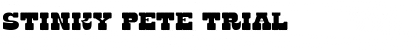 Download Stinky Pete Font Download Stinky Pete Font