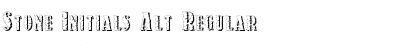 Download Stone Initials Alt Font Download Stone Initials Alt Font