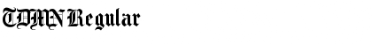 Download TDMN Font Download TDMN Font
