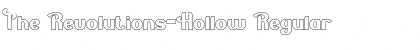 The Revolutions-Hollow Regular Font