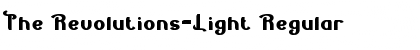 The Revolutions-Light Regular Font