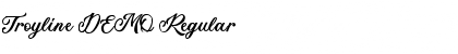 Download Troyline DEMO Font Download Troyline DEMO Font