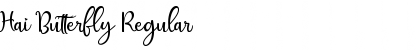 Download Hai Butterfly Font Download Hai Butterfly Font