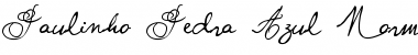 Download Paulinho Pedra Azul Font Download Paulinho Pedra Azul Font