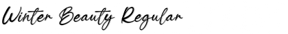 Download Winter Beauty Font Download Winter Beauty Font