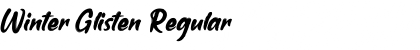 Download Winter Glisten Font Download Winter Glisten Font