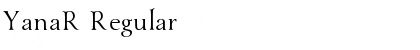 Download YanaR Font Download YanaR Font