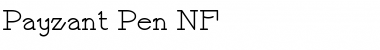 Download Payzant Pen NF Font Download Payzant Pen NF Font