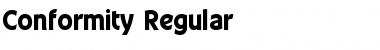 Download Conformity Font Download Conformity Font