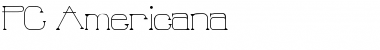 Download PC Americana Font Download PC Americana Font