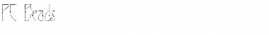 Download PC Beads Font Download PC Beads Font