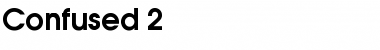 Download Confused 2 Font Download Confused 2 Font